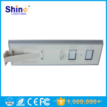 Shinehui 2016 LED Todo en una luz de calle solar con Bridgelux 60W COB SMD